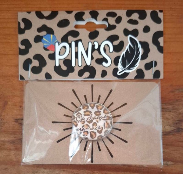 PIN'S " Ça claque sa race "