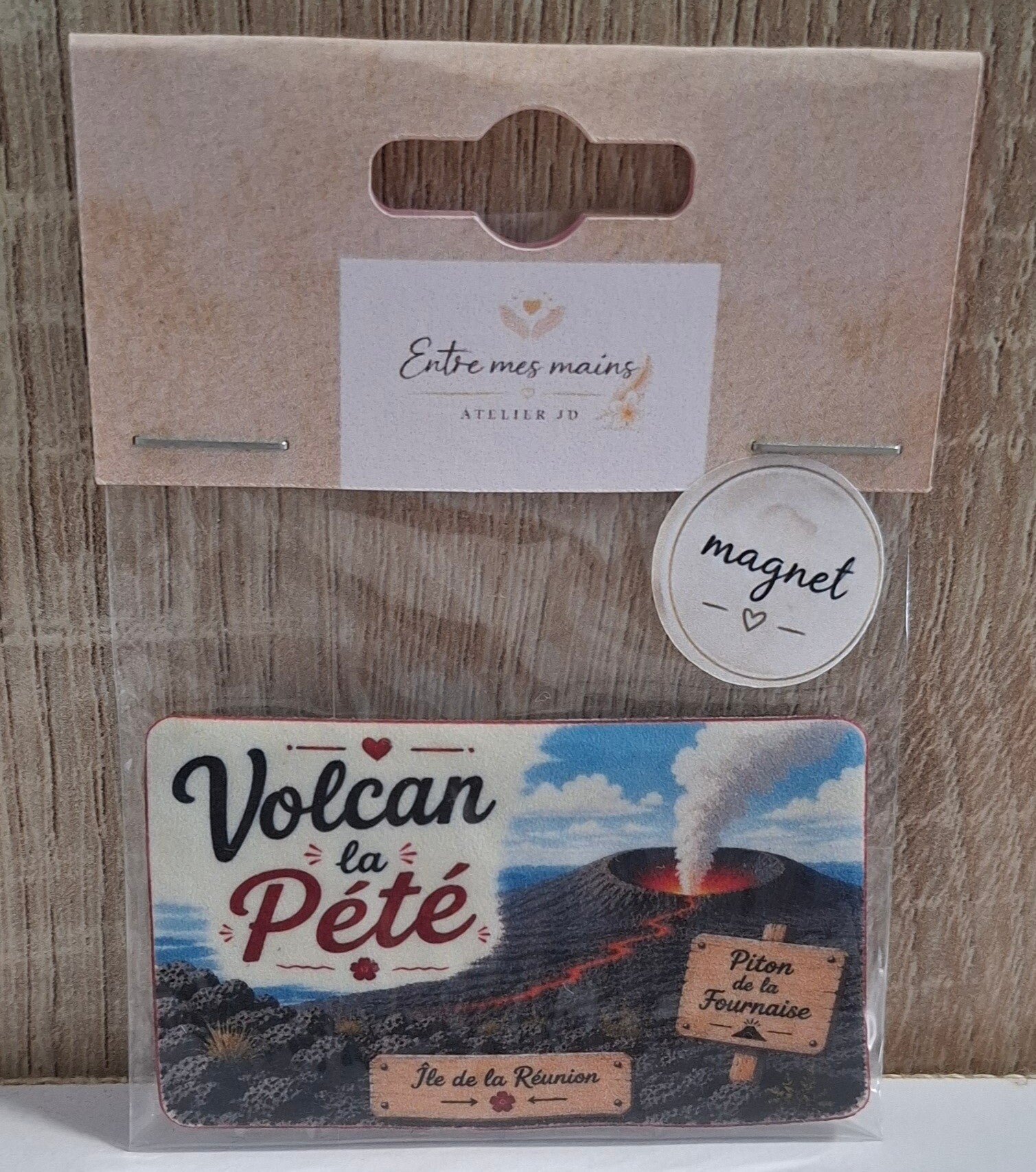 Magnet "Volcan la pété"