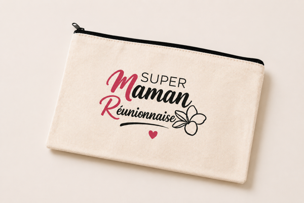 Trousse " Super maman réunionnaise"