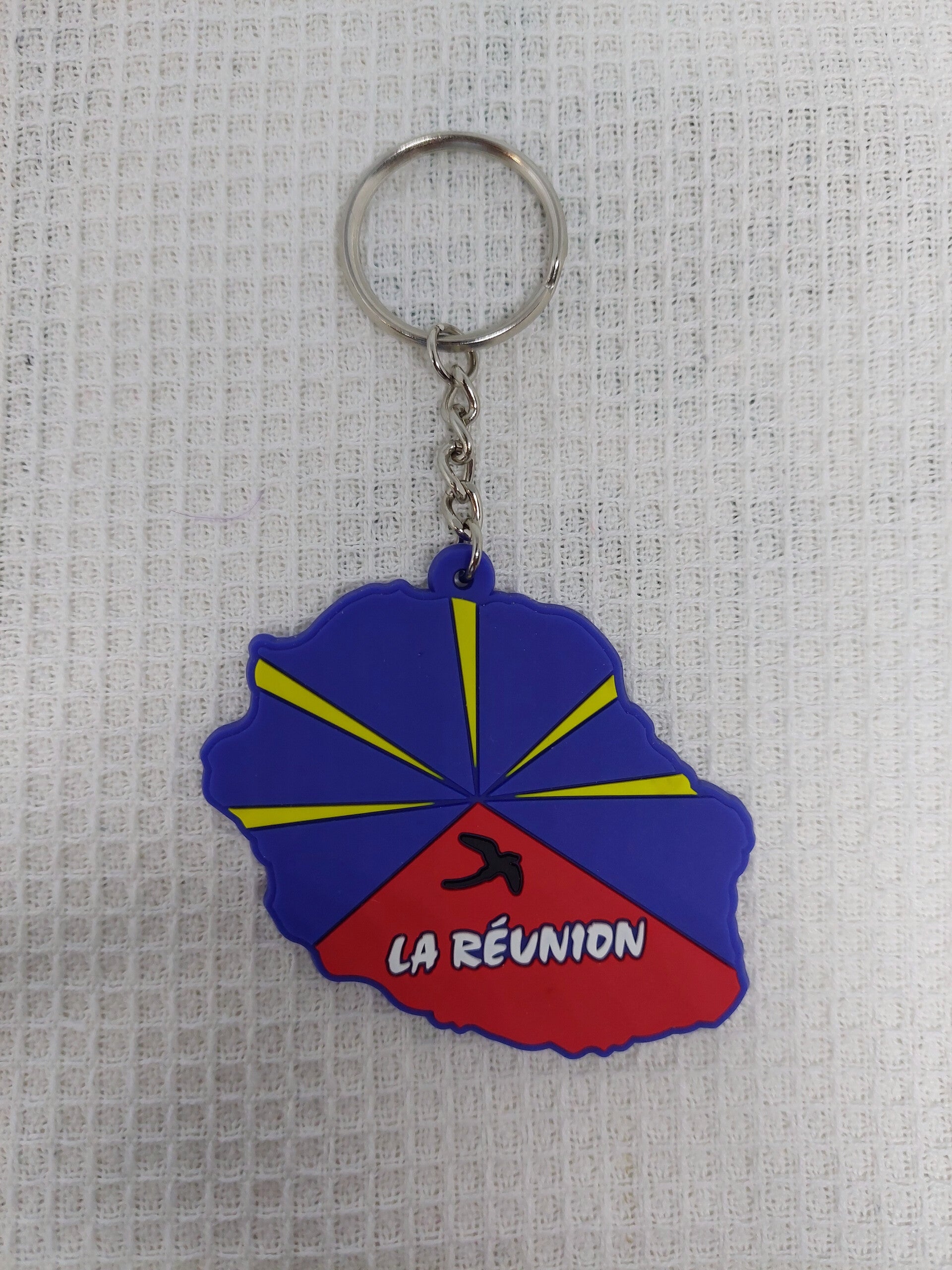 Porte clé carte de la Réunion