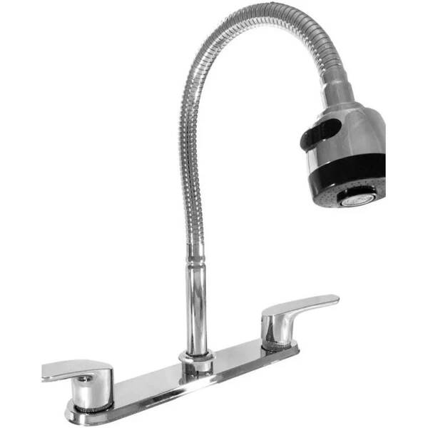 Mezcladora flexible para fregadero