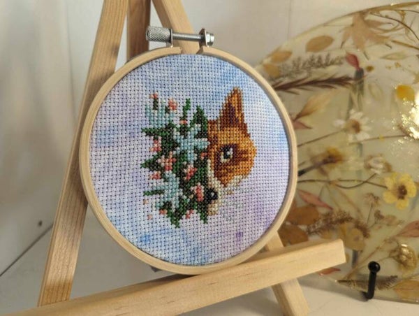 Renard fleur