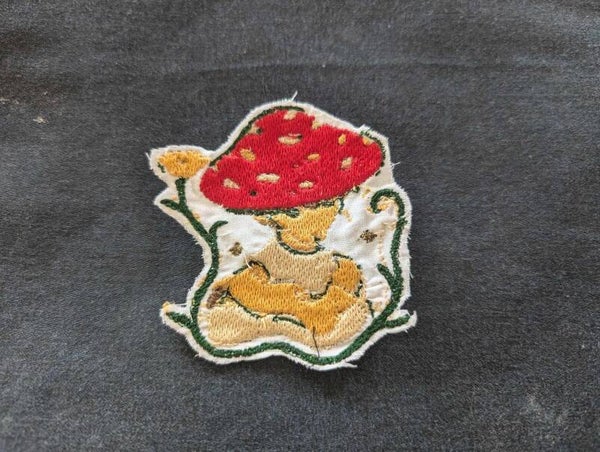 Écusson brodé - Cottagecore - Esprit champignon