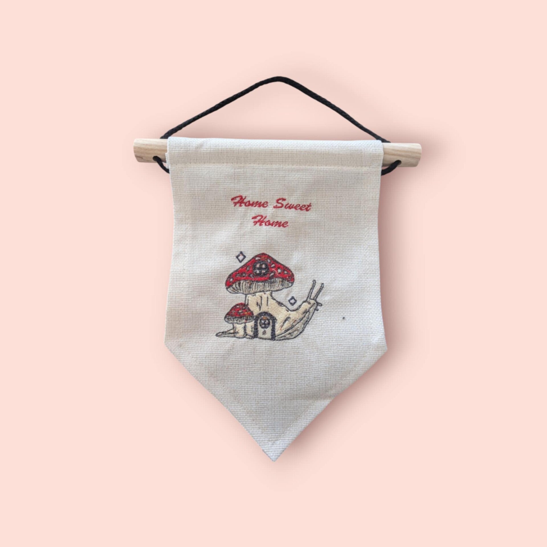 Fanion brodé - Escargot