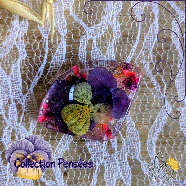 Worry Stone en résine – Collection Pensées (5 modèles disponibles)