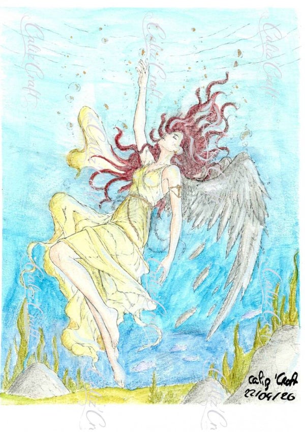 Ange immergé ✨🌊