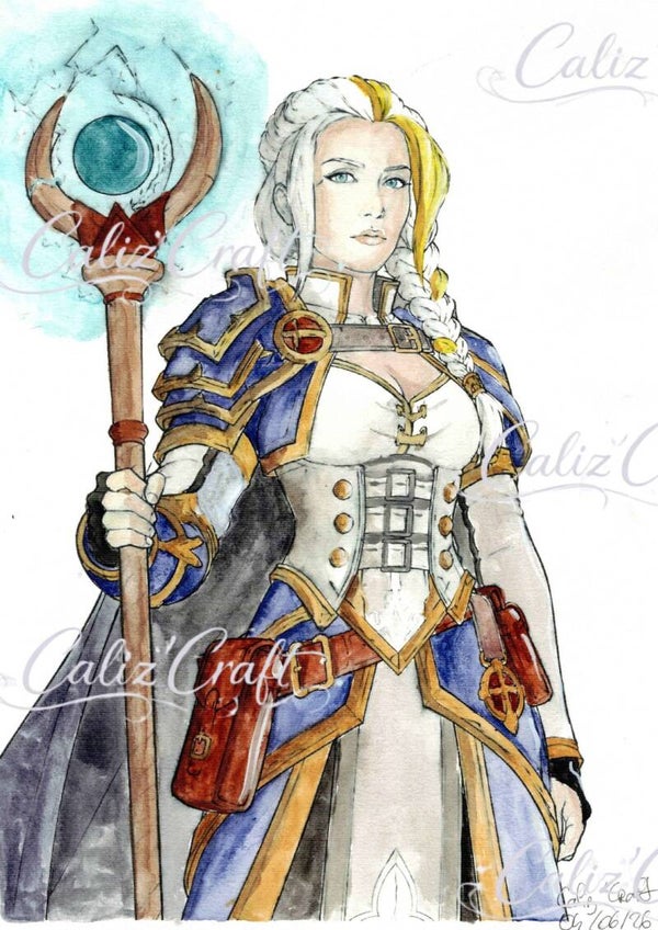 Print aquarelle – « L'Archimage »