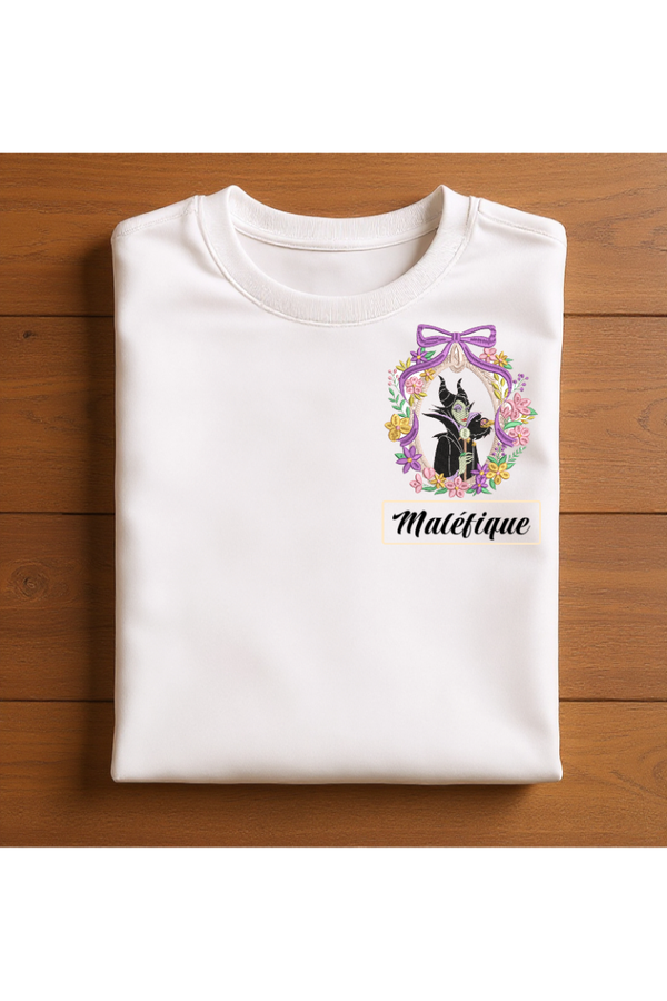 T-shirt Unisexe 100% coton - Maléfique