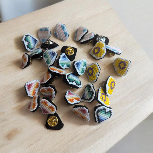 Pin's LGBT coeur