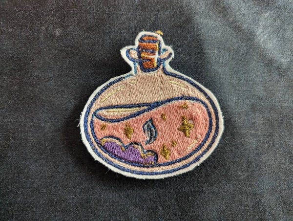 Écusson brodé - Fiole de potion