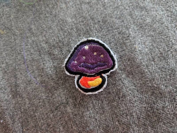 Écusson brodé - Champignon violet - Stardew Valley