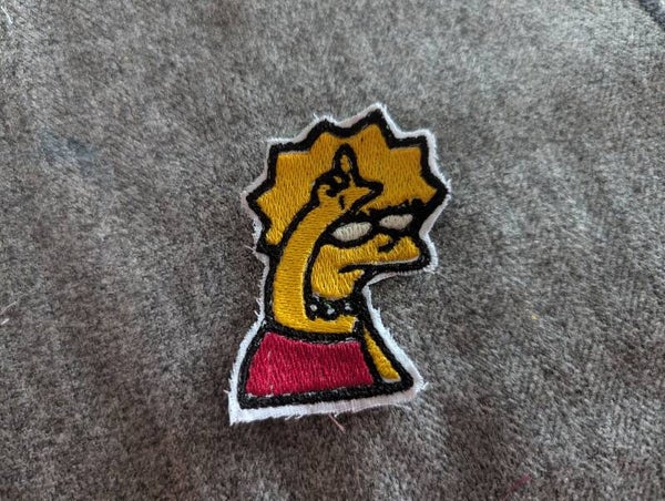 Écusson brodé - Lisa Loser - Simpsons