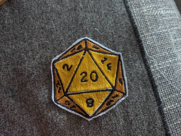 Écusson brodé - D20