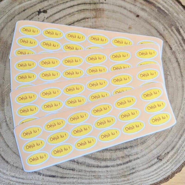 Stickers « Déjà lu ! »