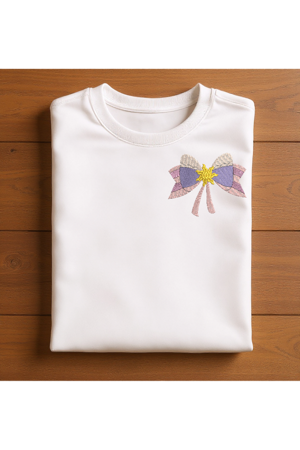 T-shirt Unisexe 100% coton - Noeud Raiponce