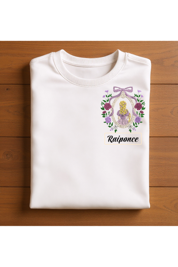T-shirt Unisexe 100% coton - Raiponce