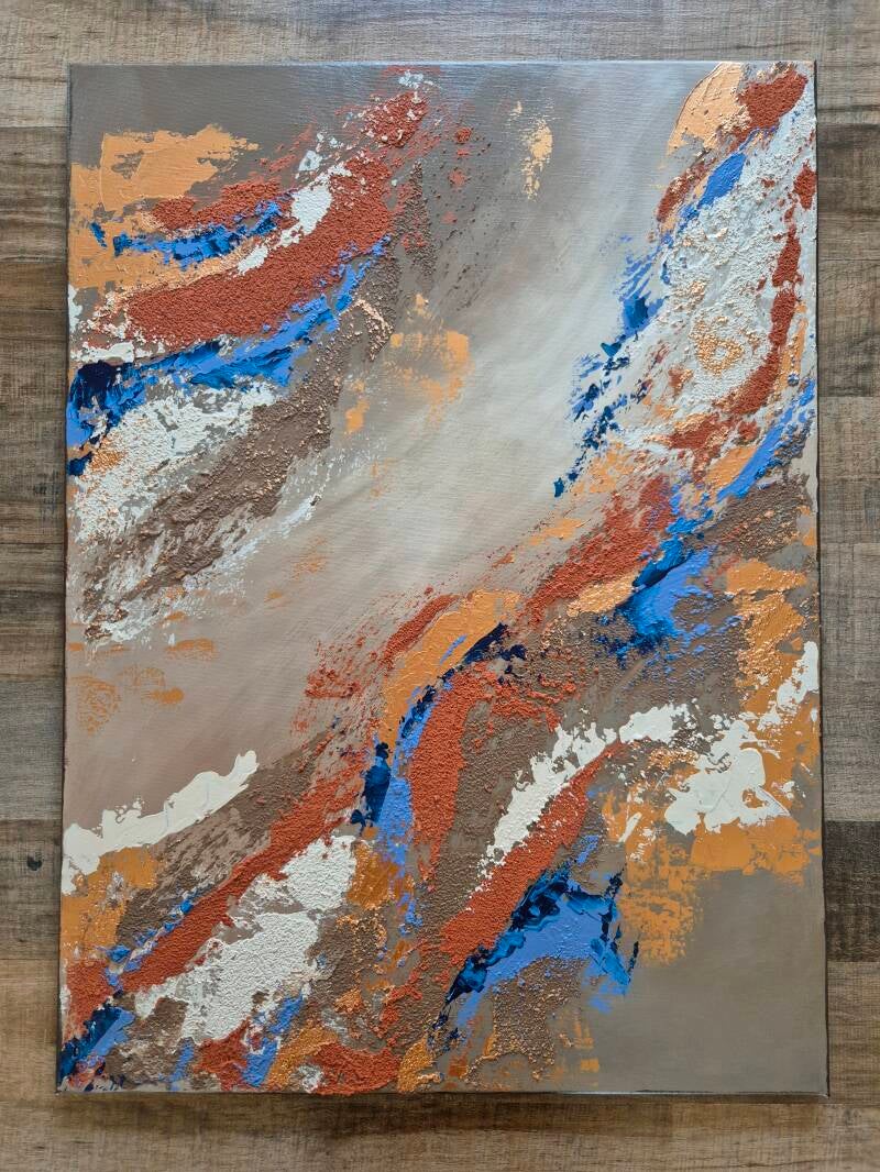 Vrij werk Acrylverf