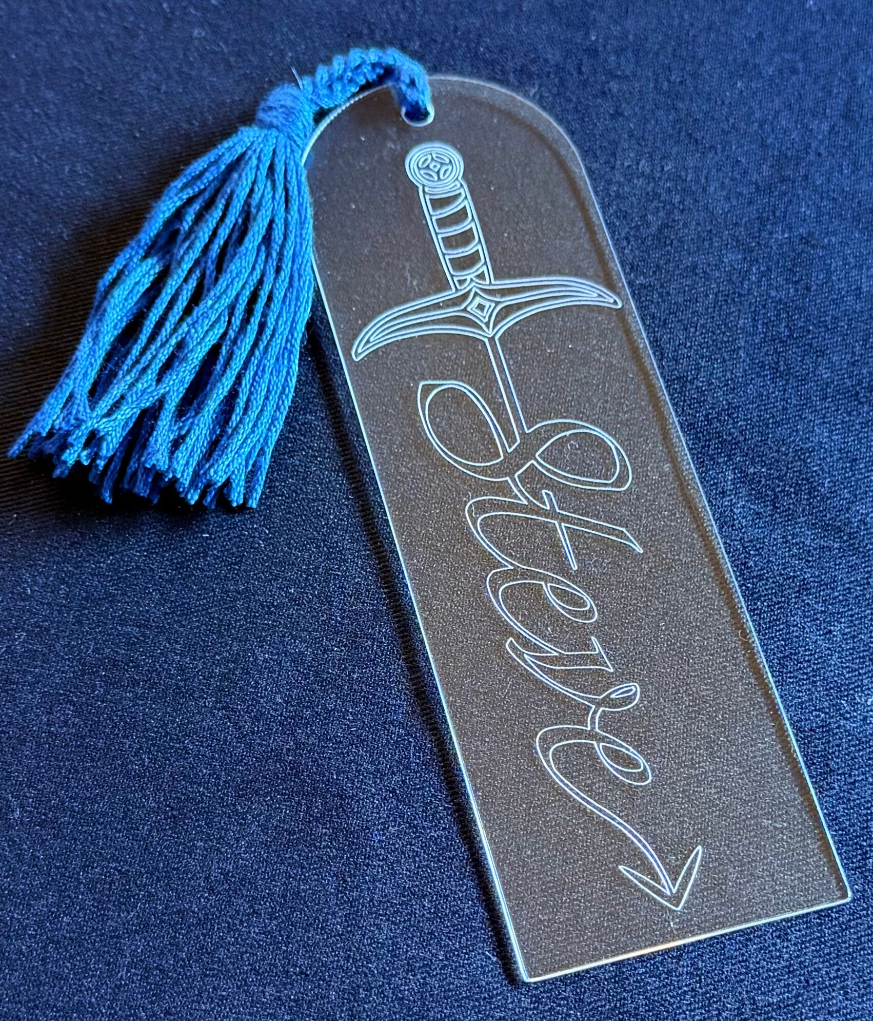 Personalised Engraved Bookmark