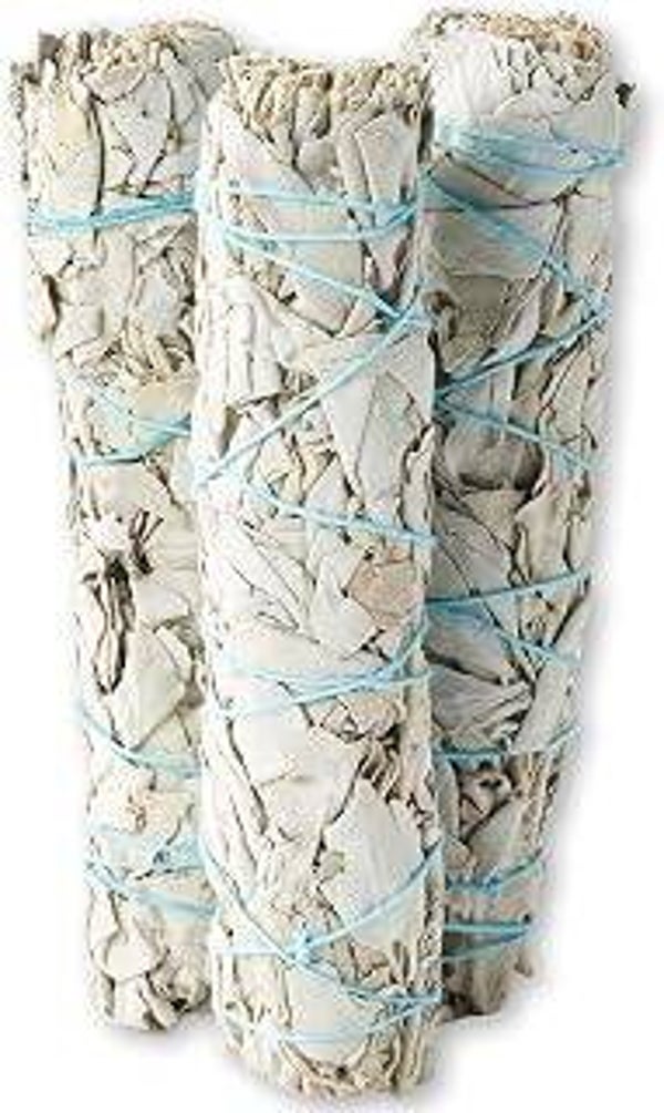 WHITE SAGE SMUDGE STICKS 3pk