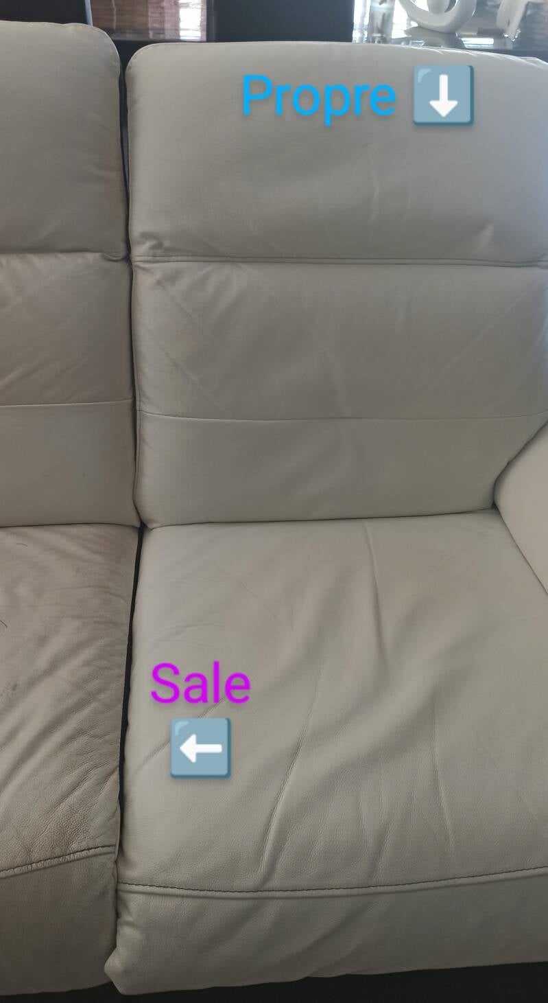 Nettoyage canapé skaï 