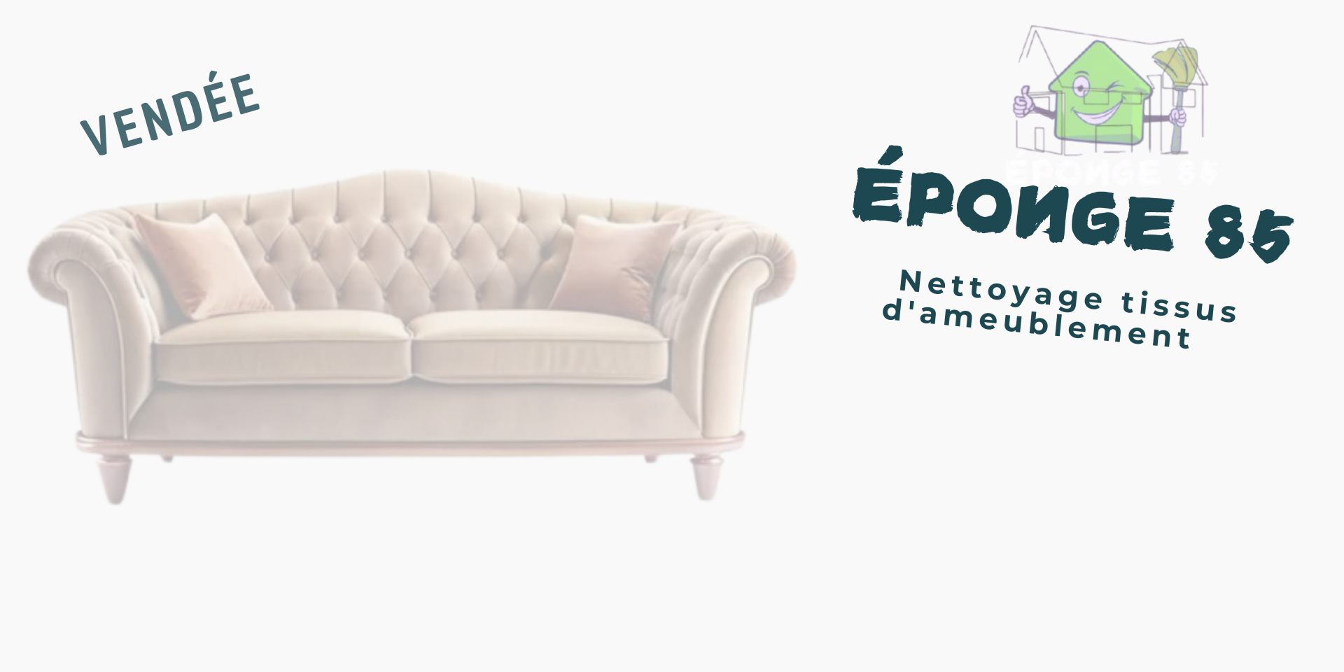 entreprise nettoyage canapé Vendée