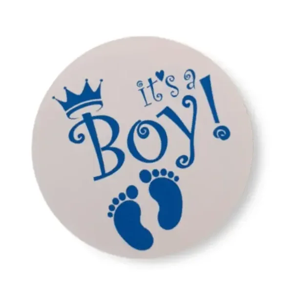 12 cadeaustickers - It's a boy - Stickervel
