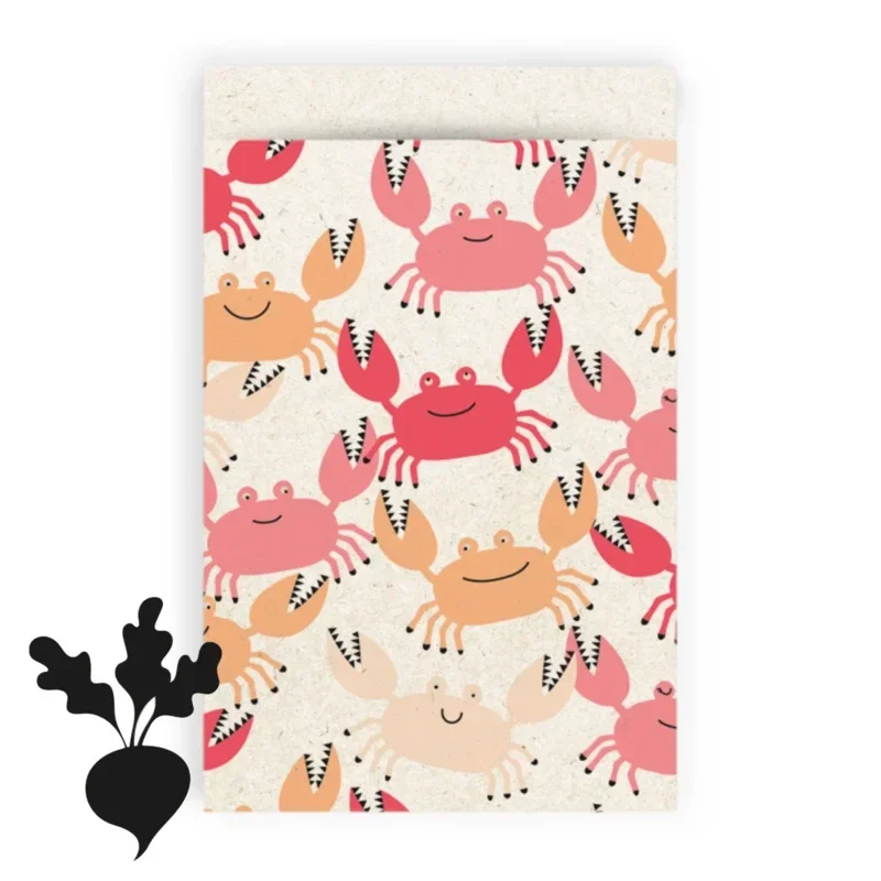 10 cadeauzakjes - Krabben