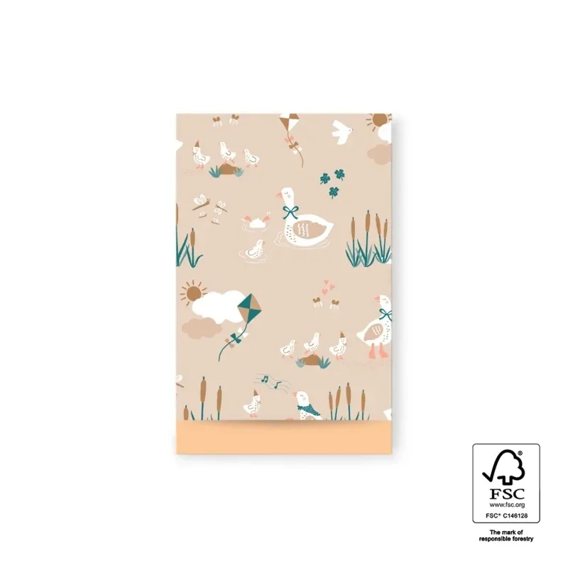 10 Cadeauzakjes- Gansjes