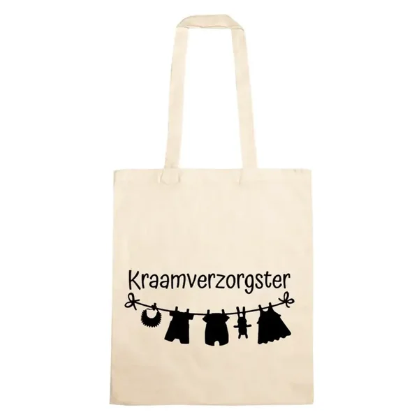 Katoenen tas- kraamverzorgster