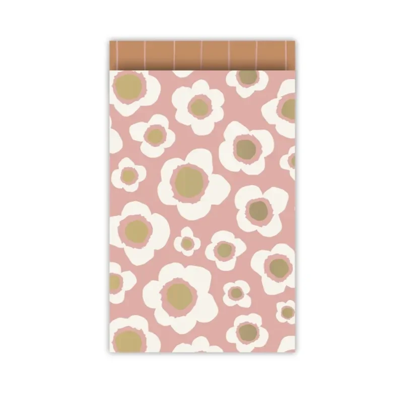 10 cadeauzakjes - Bloemdesign retro