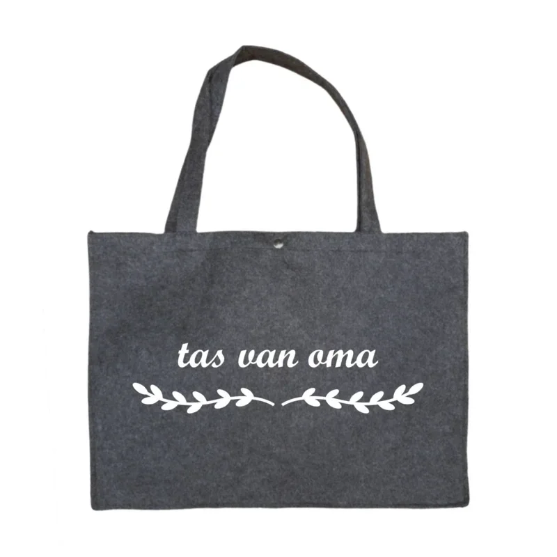 Tas van oma- Vilten tas