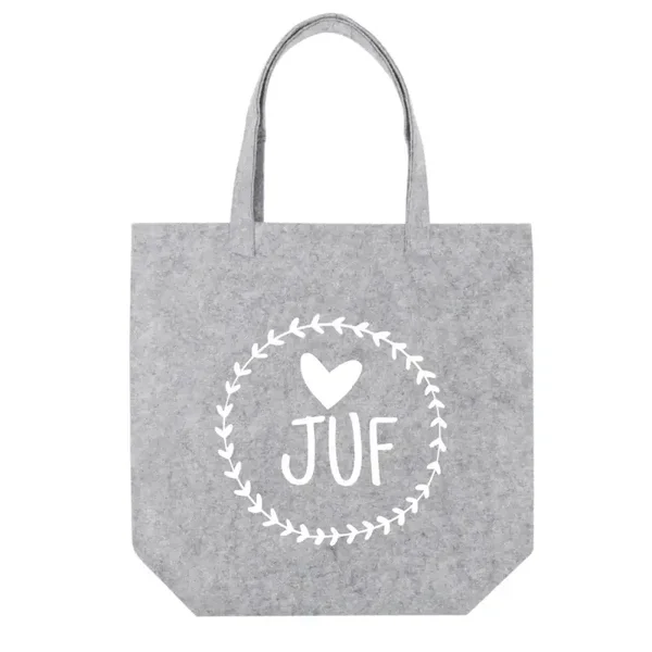 Juf in hartjeskrans- Vilten Tot bag
