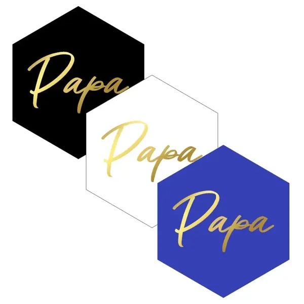 10 Cadeaustickers- Papa