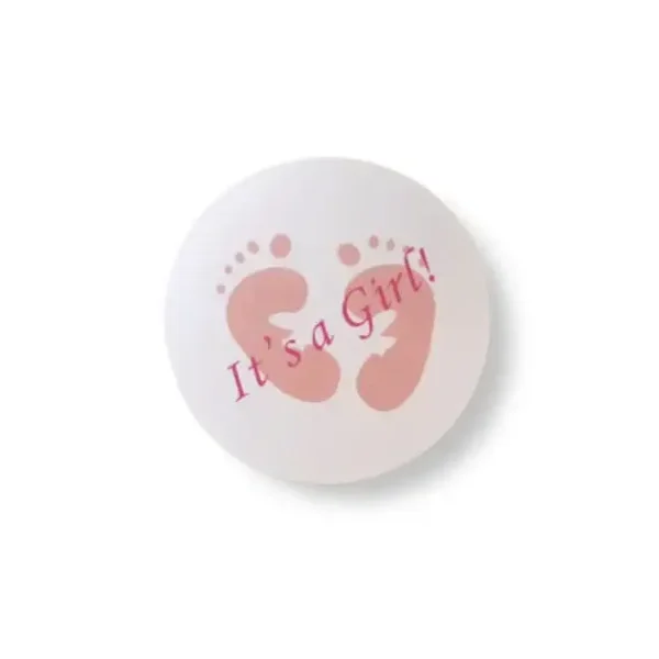 10 cadeaustickers - It's a Girl - Stickervel