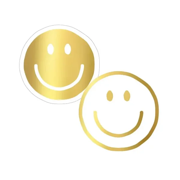10 Cadeaustickers- Smiley