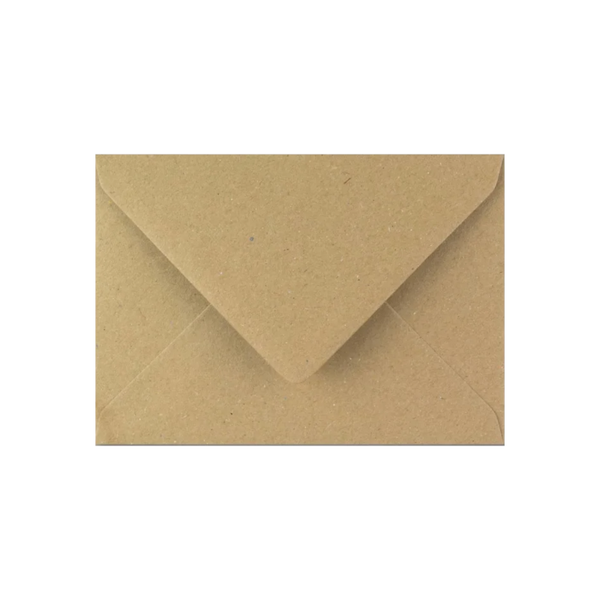 Kraftkleurige envelop