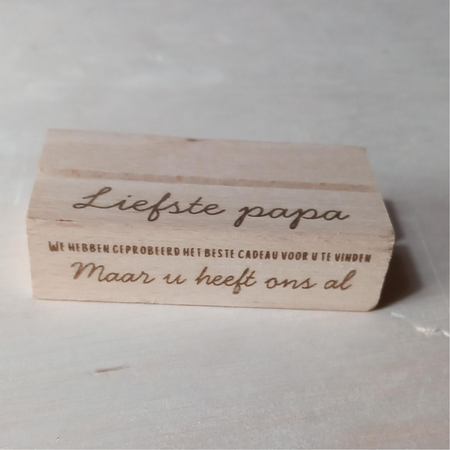 Fotohouder met opdruk - Vaderdag