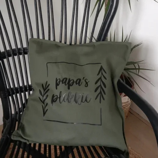 Kussenhoes papa's plekkie