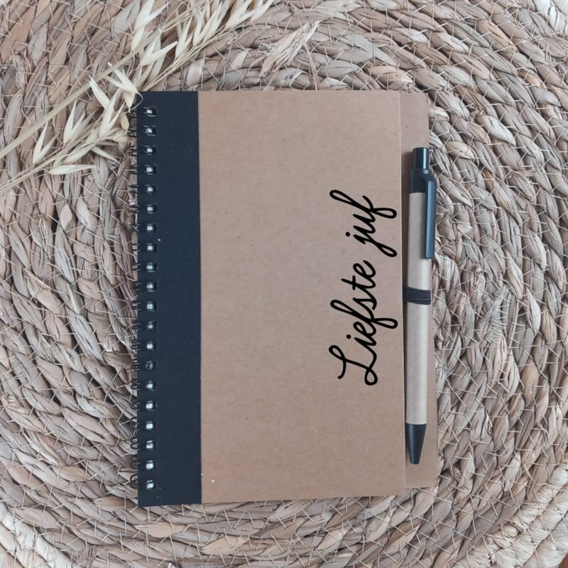 Notitieboekje Liefste Juf