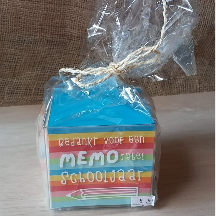 Memoblok Houder