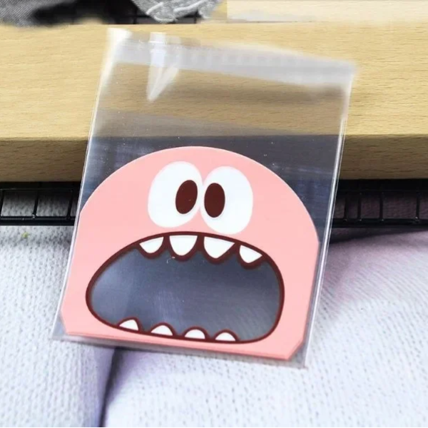 Traktatiezakjes | Roze Monster | 30 stuks