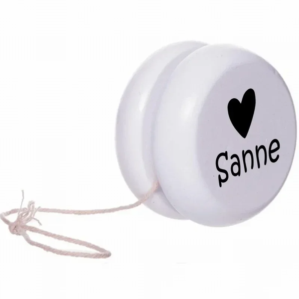 Houten Jojo met Naam