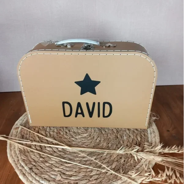 Gepersonaliseerd Kinderkoffertje met Naam en Ster