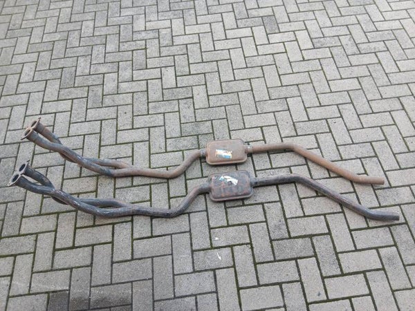 !!!NUR ABHOLUNG!!! Manta B Auspuff Anlage Vorschalldämpfer 90180291 NOS