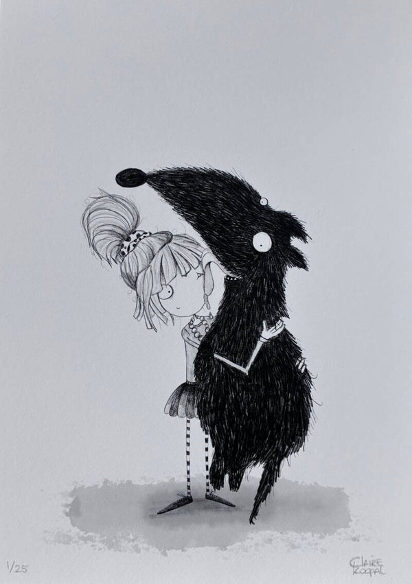 "Dog hug"