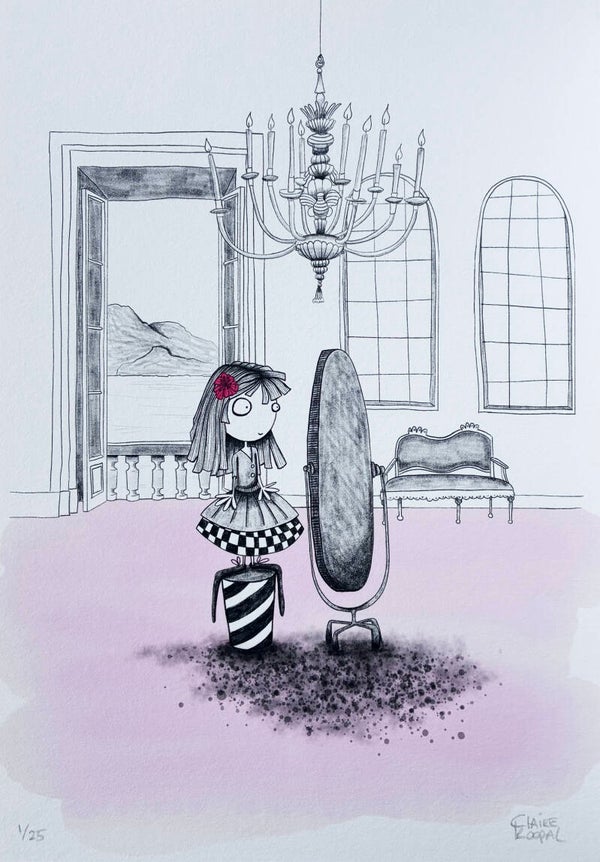"Girl at Lake Como"