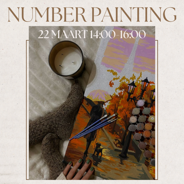 22/3 Number Painting 14:00-16:00