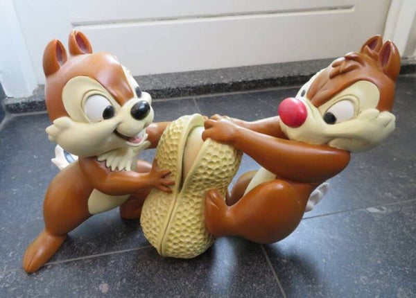 Disney - Beeld - Knabbel en Babbel met pinda