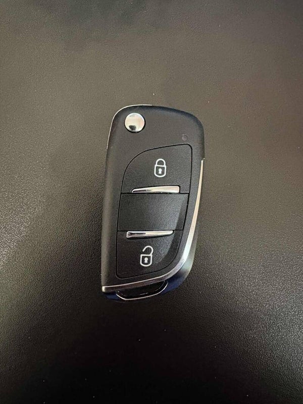 CLE KD FLIP REMOTE PSA TYPE NB11-2 PCF + AVEC TRANSPONDEUR