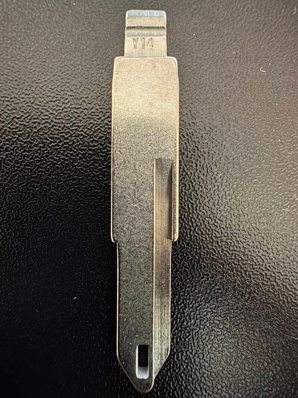 Lame de clé télécommande à rabat en métal Y-14/NE36/NE72/NE73, pour Renault Peugeot Citroen pour keydiy KD xhorse VVDI